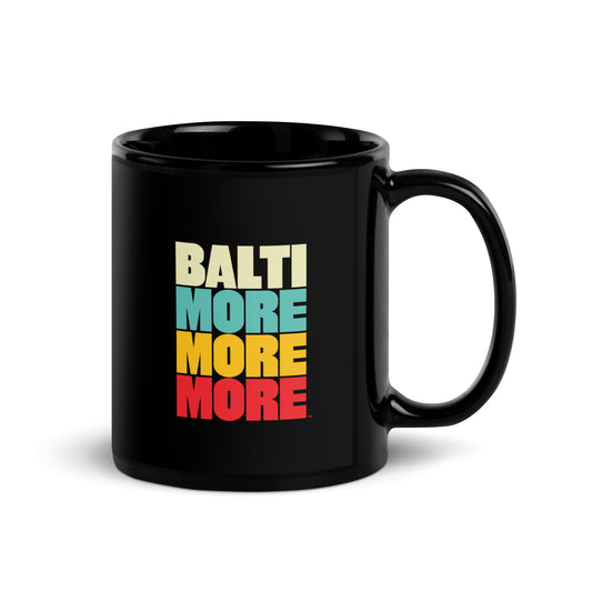 Baltimore More More - Fell's Point - Black Mug