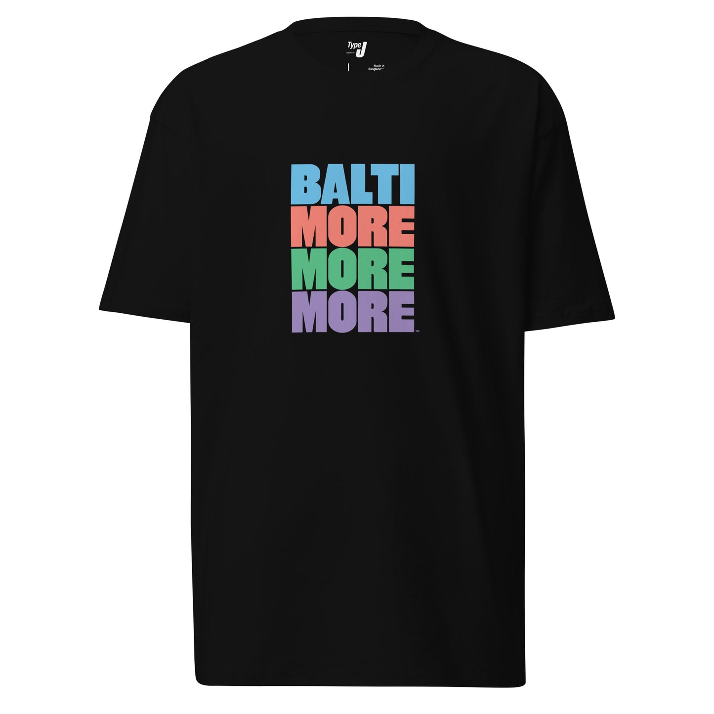 Baltimore More More - Canton - Men’s premium heavyweight tee