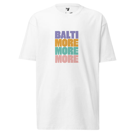 Baltimore More More - Inner Harbor - Men’s premium heavyweight tee