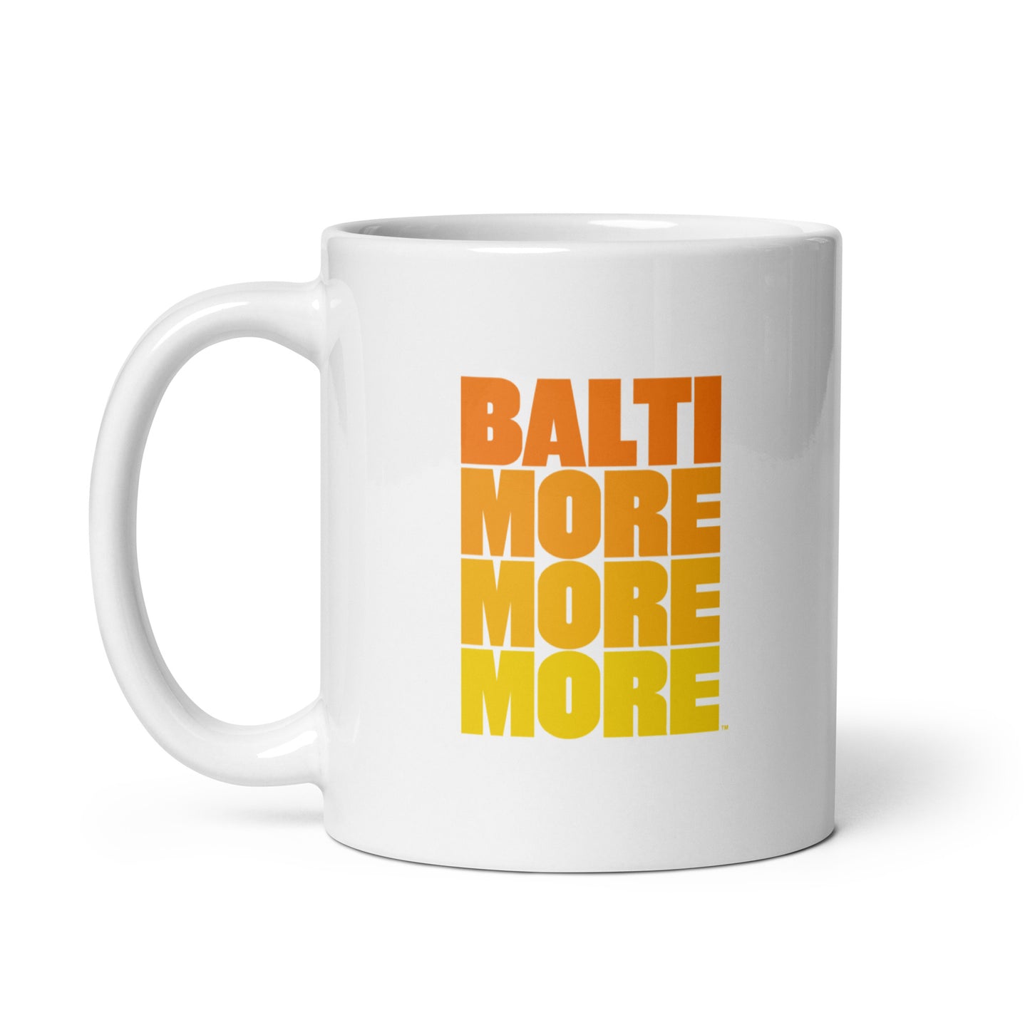 Baltimore More More - Pigtown - White mug